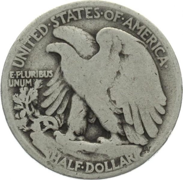 USA 1/2 Dollar 1920 o. Mzz. - Walking Liberty